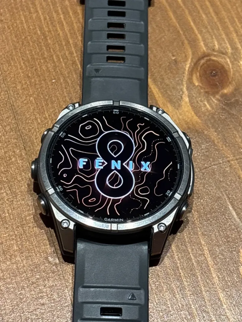 Used Garmin Fenix 8 Amoled Saphirre 2025 bike — image 13 of 14