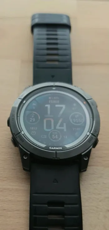 Used Garmin Fenix 7X Pro Solar bike