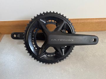 Brugt Shimano R8100 4iii Powermeter Crank Drivetrain & Pedals