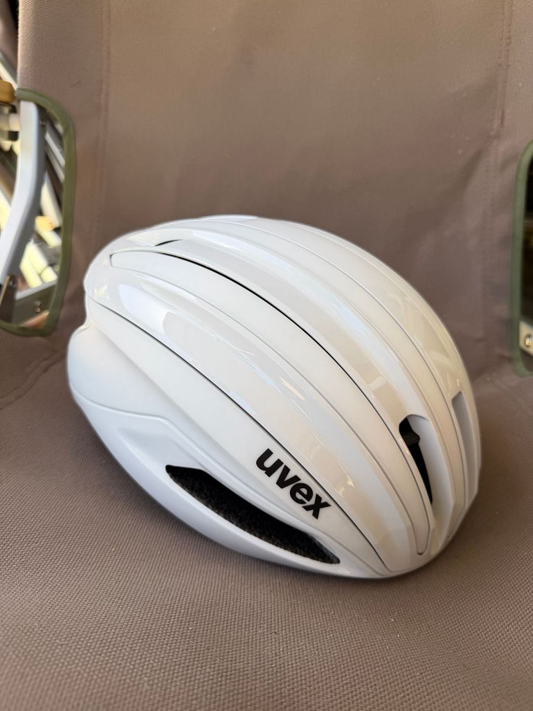 Used Uvex Surge Aero MIPS Helmet - white - M 2025 bike — image 1 of 4