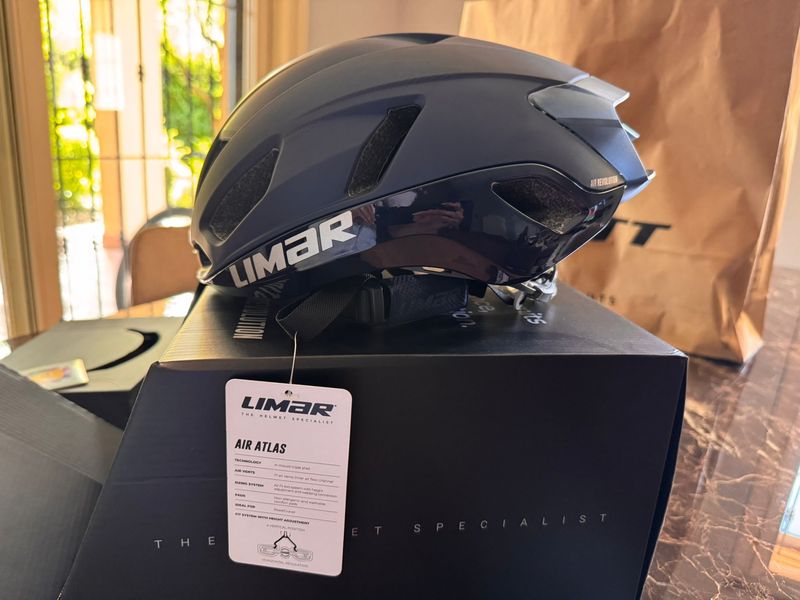 Used Limar Air Atlas Helmet, Matte Blue 2026 Cycling Accessories