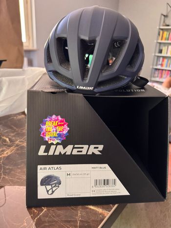 Used Limar Air Atlas Helmet, Matte Blue 2026 bike — image 2 of 5