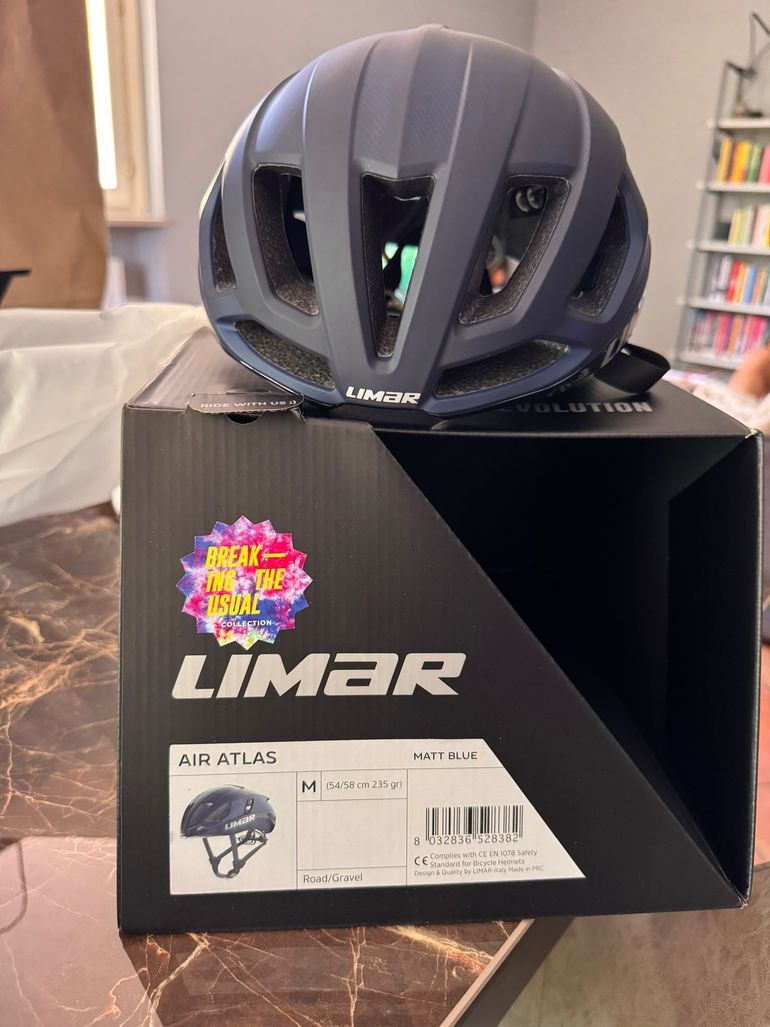 Used Limar Air Atlas Helmet, Matte Blue 2026 bike — image 2 of 5