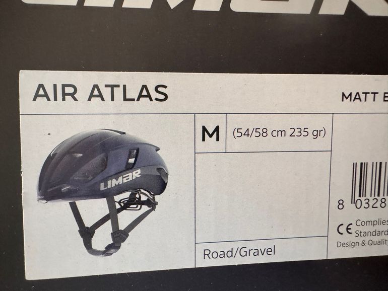 Used Limar Air Atlas Helmet, Matte Blue 2026 bike — image 4 of 5