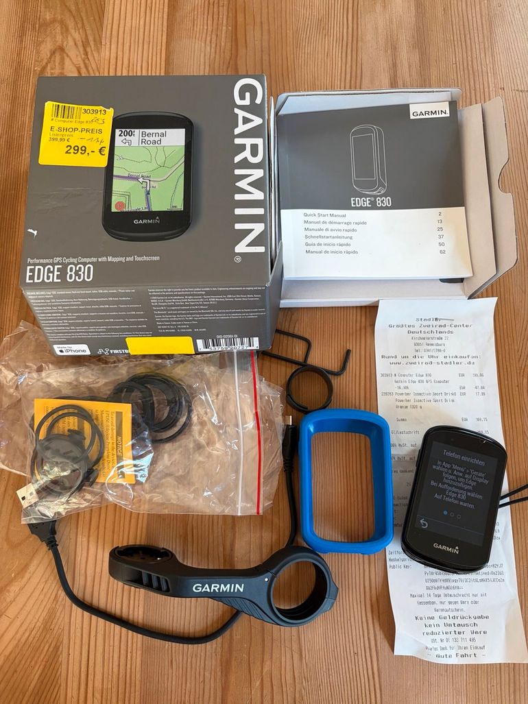 Used Garmin Edge 830 2021 bike — image 3 of 8