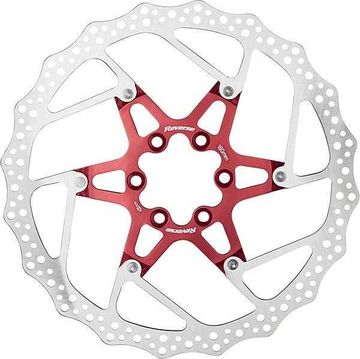 Reverse Components, 180mm Disc Rotor red Brakes usato