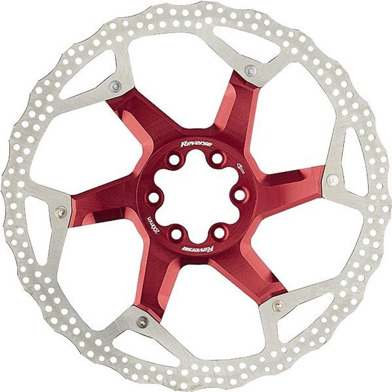 Used Reverse Components 200mm Red MTB Disc Rotor bike — image 2 of 2