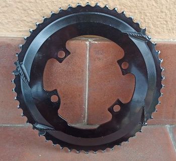 Used Absoluteblack 53T Oval Chainring 110BCD 4-Bolt bike — image 3 of 7