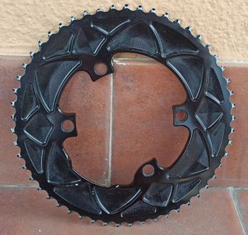 Used Absoluteblack 53T Oval Chainring 110BCD 4-Bolt bike — image 2 of 7