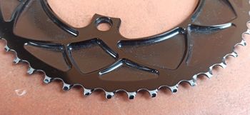 Used Absoluteblack 53T Oval Chainring 110BCD 4-Bolt bike — image 6 of 7