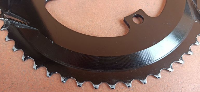 Used Absoluteblack 53T Oval Chainring 110BCD 4-Bolt bike — image 7 of 7