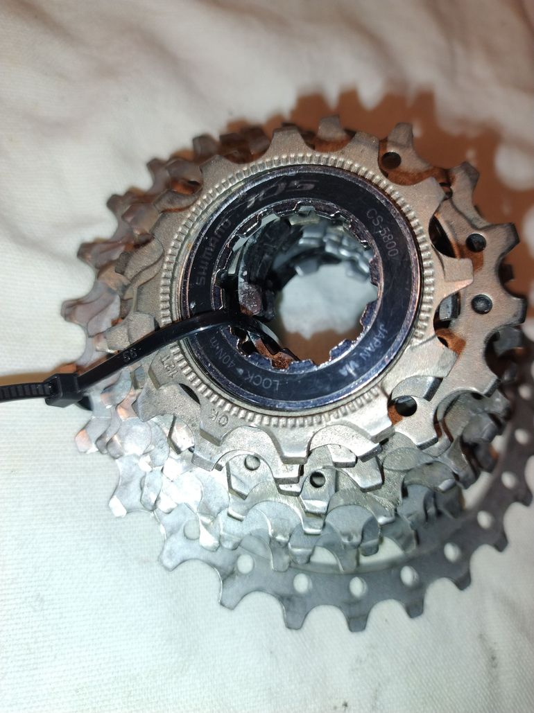 Used Shimano 105 Cassette 10v 12-27 bike — image 2 of 3