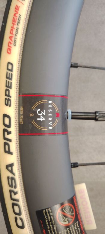 Used Reserve 34|37 SL Turbulent Aero Wheelset 2026 bike — image 3 of 6