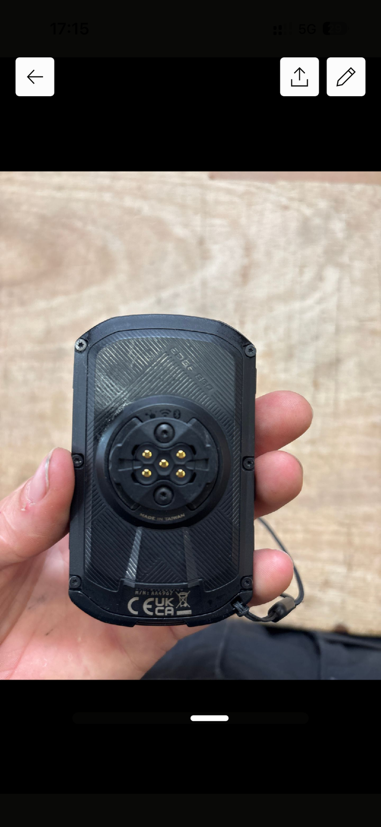 Used Garmin Edge 850 GPS Cycling Computer 2026 bike — image 4 of 5