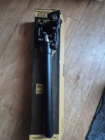 Used Sr Suntour SP25-NCX Federsattelstütze bike — image 2 of 3