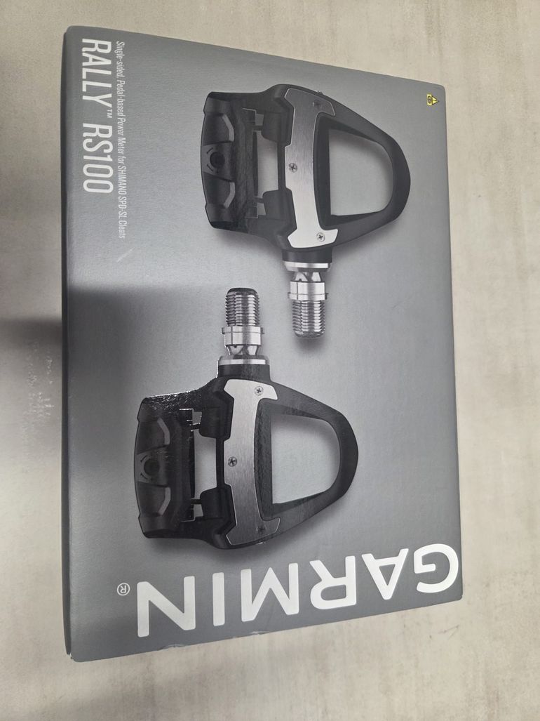 Used Garmin RS100 Power Meter Pedals 2023 bike — image 1 of 5
