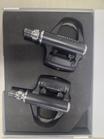 Used Garmin RS100 Power Meter Pedals 2023 bike — image 2 of 5
