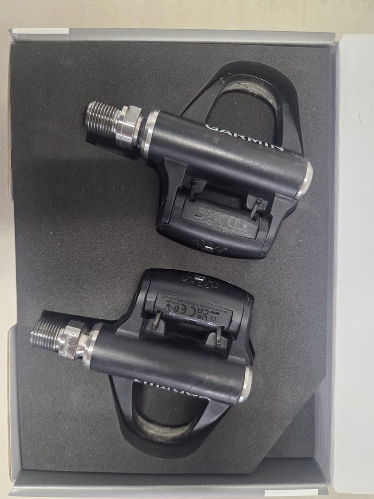 Used Garmin RS100 Power Meter Pedals 2023 bike — image 2 of 5