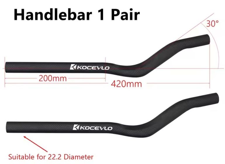 Used Giant Supporti per prolunghe clip on bike — image 3 of 3