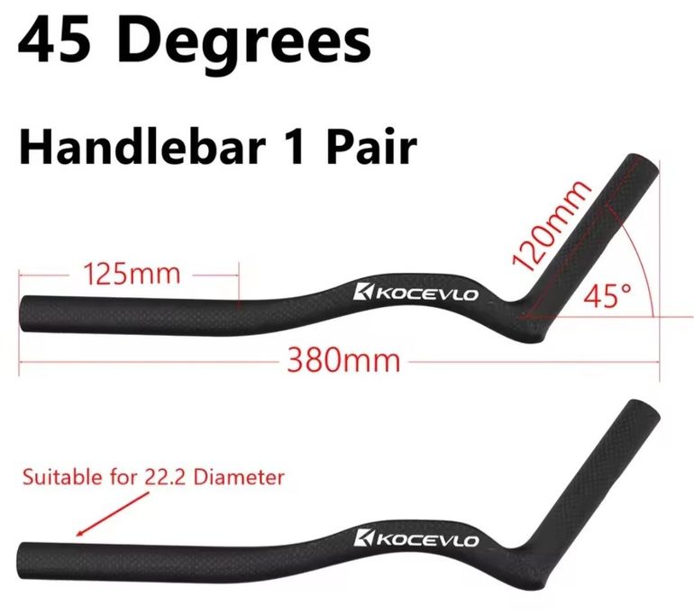 Used Giant Supporti per prolunghe clip on bike — image 2 of 3