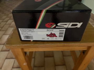 Used Sidi SHOT MATT ROOP RED 2020 Cycling Shoes