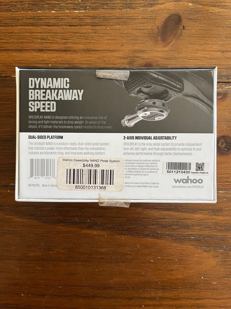 Used Wahoo Speedplay Nano Pedals 2025 bike — image 4 of 4