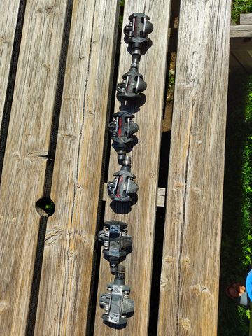 Używany Time Lot de 3 paires de pédales MTB Drivetrain & Pedals