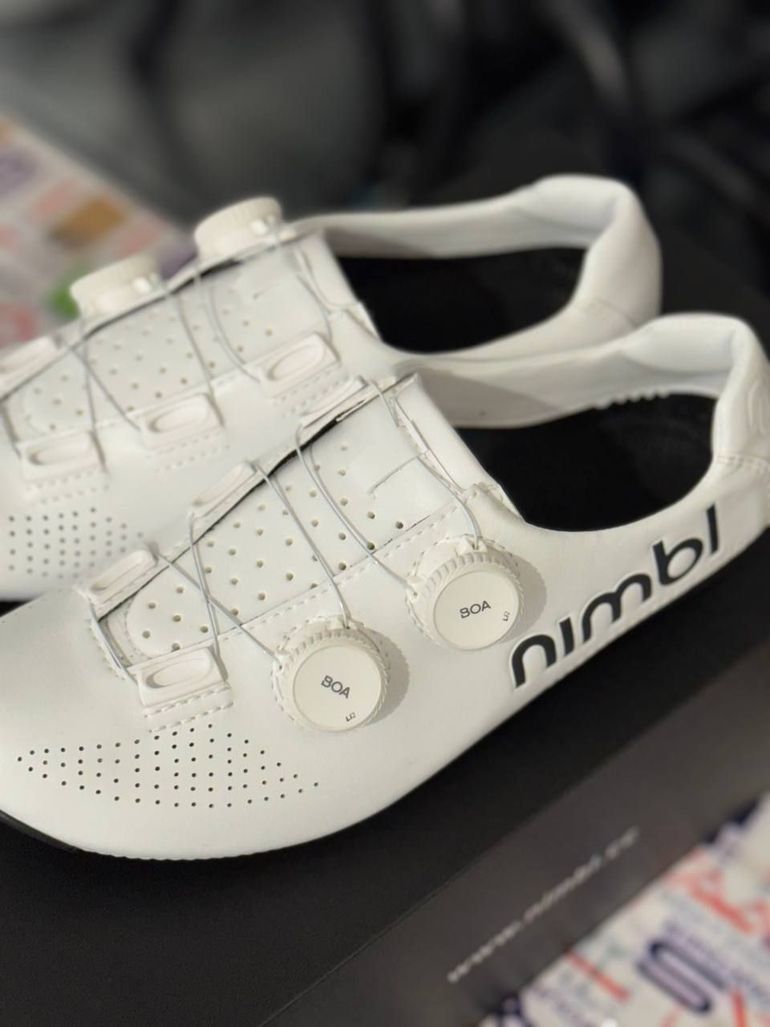 Used Nimbl Exceed All White 2026 bike — image 2 of 5