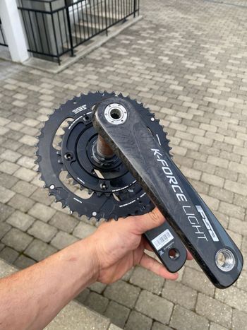 Used Fsa K Force Light Crankset 50/34 2022 bike — image 2 of 2