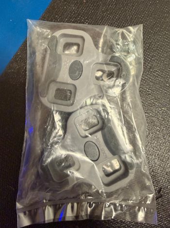 Used Look Keo Grip Cleats bike