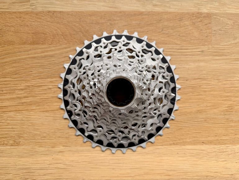 Used Sram Force E1 12-speed 10-36T cassette, NEW 2026 bike — image 1 of 3