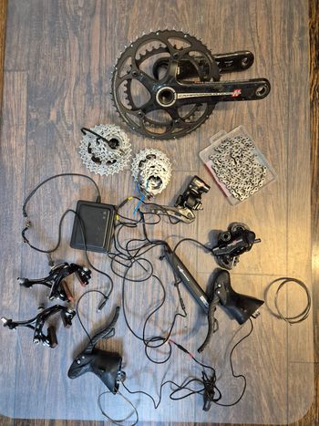 Used Campagnolo super record eps bike