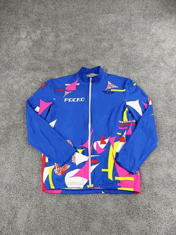 Gebrauchtes WAL MAR veste velo mi-saison homme taille xl - 64 5286 - retro vintage Cycling Clothing