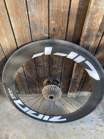 Gebrauchtes Zipp 404 Firecrest Tubeless Disc-brake  bike, ,  — Bild 2 von 5