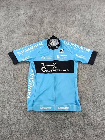 Used verge maillot velo homme taille L - 11 5883 cycliste cyclisme route respirant manche courte bike