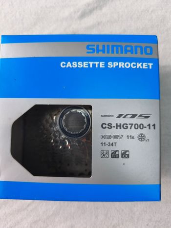 Używany Shimano CS-Hg700 11-34t bike