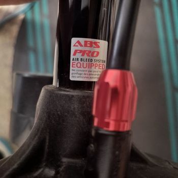 Used Lezyne Floor Pump Track Pump ABS Pro  bike, ,  — image 3 of 7