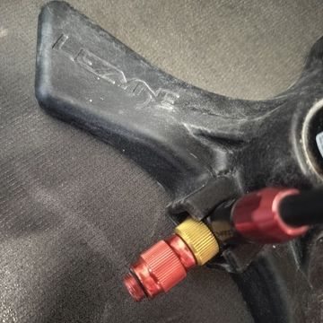 Brugt Lezyne Floor Pump Track Pump ABS Pro bike — billede 6 af 7