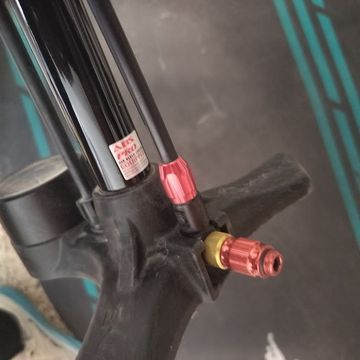 Brugt Lezyne Floor Pump Track Pump ABS Pro bike — billede 5 af 7