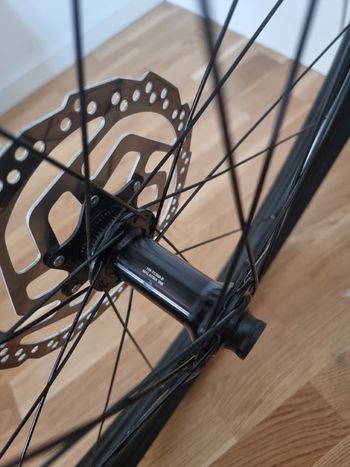 Used Orbea 29 inch wheels with Maxxis Ikon, 12 speed cassette and brake rotors bike — image 3 of 6