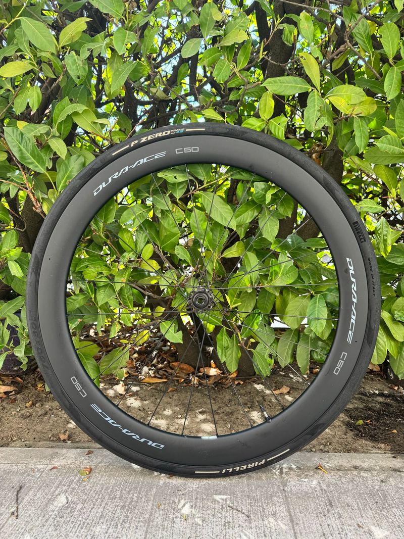 Używany Shimano Dura-Ace C50 Tubeless CL Disc Wheelset 2025 Wheels