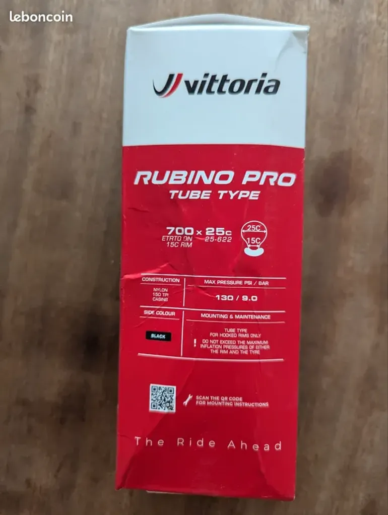 Used Vittoria Rubino Pro Graphene bike — image 3 of 4