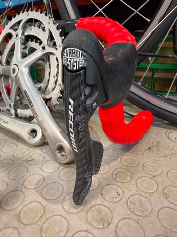 Used Campagnolo CHORUS 3x10s. COMANDI RECORD CARBON. bike — image 11 of 20