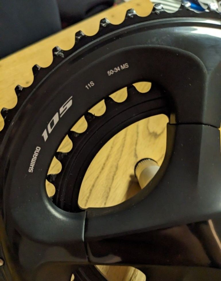Tweedehands Shimano 105 Crankset bike — afbeelding 2 van 5