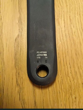 Tweedehands Shimano 105 Crankset bike — afbeelding 5 van 5