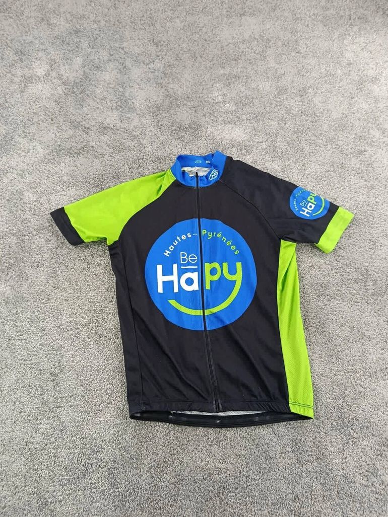 Brugt LMDS maillot velo homme taille m -18 6231 cyclisme route respirant Tour de France 2018 bike — billede 1 af 9