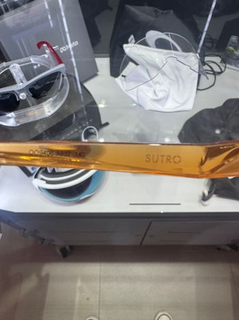 Gebrauchtes Oakley Sutro Trans Ginger Prizm Bronze bike — Bild 3 von 4