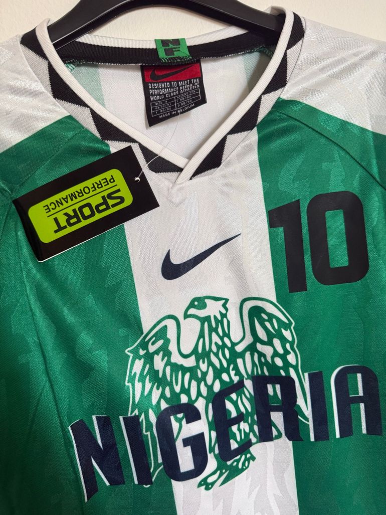 Tweedehands Nike Maglia Nigeria 1996 bike — afbeelding 2 van 5