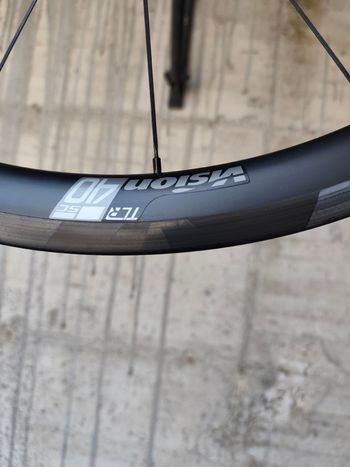 Used Vision Metron 40 SC TLR Wheelset bike — image 6 of 6