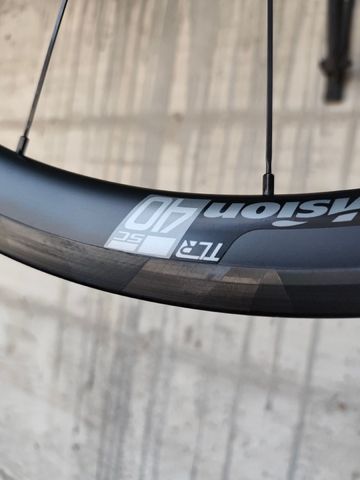 Brugt Vision Metron 40 SC TLR Wheelset bike — billede 5 af 6